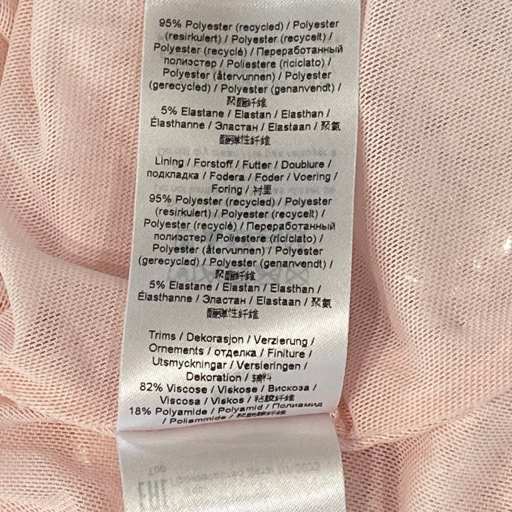 Ganni 3D Sequins Top Mauve Chalk - Picture 10 of 13